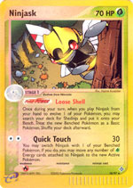 Ninjask - 18/97 - Rare - Reverse Holo